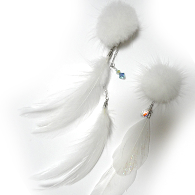 White Mink × White Feather
